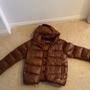 Patagonia Chocolate Brown Down Jacket